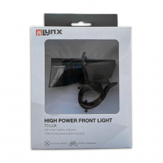 Scheinwerfer LYNX 70 LUX mit USB - Prüfzeichen