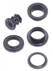 Steuersatz POINT A-HEAD 1 1/8 schwarz Cartridge System