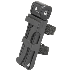 Falt-Schloss M-WAVE 875 mm schwarz mit Halter