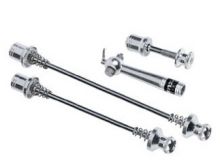 Schnellspannset TRANZ-X silber mit Diebstahlschutz