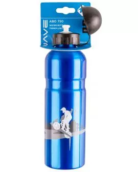 Trinkflasche M-WAVE Aluminium 4 Stück sortiert 750 ml