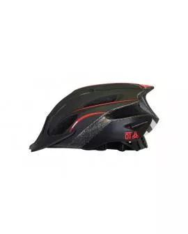 Helm QT  Fuse Jugend - Erwachsene schw. / rot 54 - 58 cm
