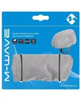 Helm - Überzug M-WAVE reflektierend - wasserabweisend