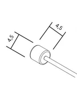 Schaltzug WAG 1,2 x 1950 mm Box: 100 Stück
