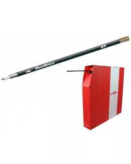 Außenhülle SUNRACE Bremse schwarz 5mm Teflon 50 Meter