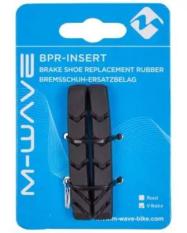 Bremsschuhe Ersatzbelag M-WAVE Cartdridge 72 mm Paar