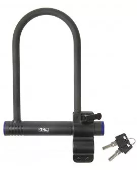 Bügel Schloss M-WAVE mit Halter 180 x 245 mm