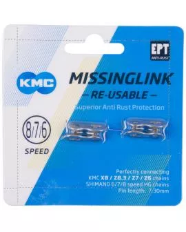 Ketten Verschluss KMC Missinglink silber 6/7/8R EPT