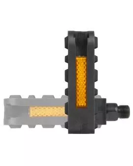 Pedal M-WAVE Faltpedal Alu/Kunststoff schwarz