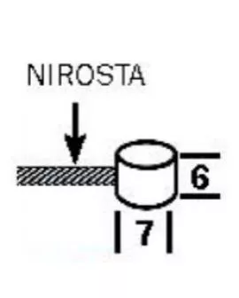 Bremzug PROMAX Nirosta Walzen Nippel Box:100 Stk