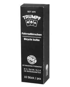 Fahrradbirnchen VR 6V / 2,4 W VE: 10