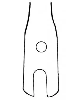 Gabel 28 Retro 1 Gewinde 240 / 130 mm Stahl schwarz