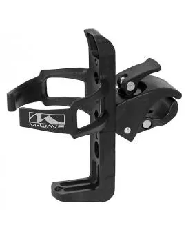 Flaschenhalter 360° drehbar M-Wave Kunststoff schwarz