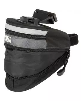 Satteltasche M-WAVE schwarz Tilburg L Clip On