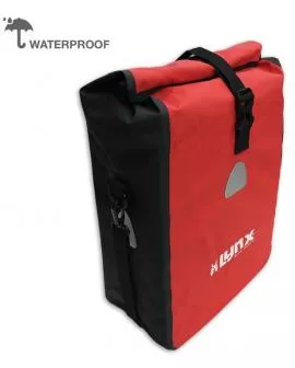 Gepäckträger Tasche LYNX wasserfest rot 16 Liter