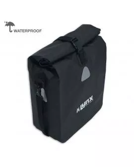 Gepäckträger Tasche XL LYNX wasserfest schwarz 21 Liter