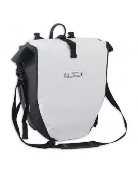 Gepäckträger Tasche LYNX Rocky XL weiß 25 Liter wasserfest