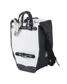 Gepäckträger Tasche LYNX Rocky XL weiß 25 Liter wasserfest