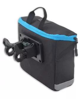 Lenkertasche LYNX 4 Liter JOSHUA schwarz Clip On Halter