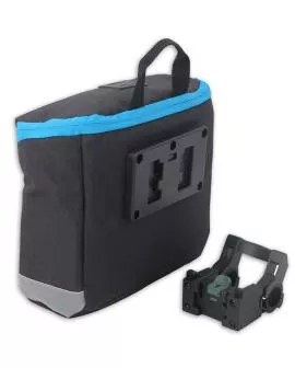 Lenkertasche LYNX 4 Liter JOSHUA schwarz Clip On Halter
