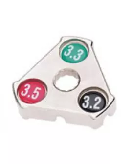 Werkzeug Speichenspanner Komfort 3,2 - 3,3 - 3,5 mm farbig makiert