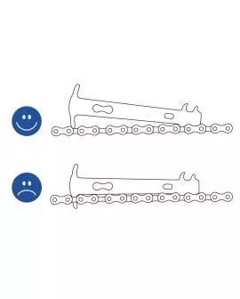 Werkzeug Kettenmesslehre M-Wave