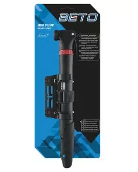 Mini Teleskop Pumpe schwarz 8bar schwarz