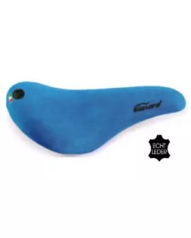 Sattel SMG Echtleder Canard blau 285 x 160mm Leder