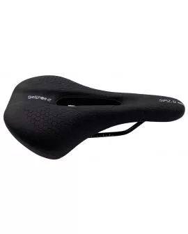 Sattel POINT Sport GEL mit Aussparung schwarz 270 x 190 mm