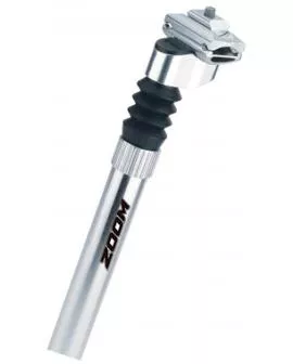 Sattelstütze Patent gefedert 27,2x300 ZOOM silber
