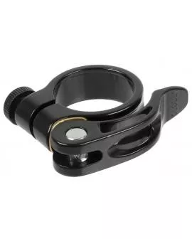 Sattel Klemmschelle ZOOM 31,8 schwarz mit SS