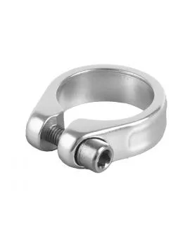 Sattelklemmschelle M-WAVE 31,8 ISK Aluminium silber