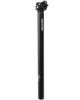 Sattelstütze ZOOM 31,6 x 400 mm Aluminium mattschwarz