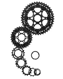Zahnkranz Cassette SUNRACE 10-fach 11-42 Zähne schwarz CSMS3