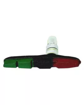 Bremsschuhe PROMAX V-Brake 3-farbig auf Karte