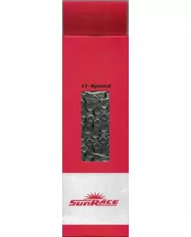 Kette SUNRACE 11-fach silber 116 Glieder Easy Link