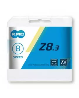 Kette KMC Z8 114 Glieder 7/8-FACH 114 Glieder silber / grau