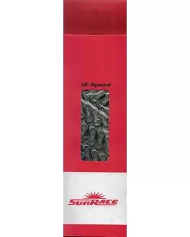Kette SUNRACE CN12A 12-fach silber 126 Glieder