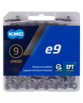 Kette KMC e9 EPT136 Glieder silber Anti-Rost