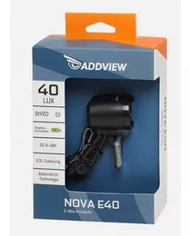 Scheinwerfer ADDVIEW 40 LUX E-BIKE Nova E40