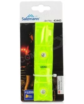 Reflektion Band LED ( 1x CR2032 ) gelb 3M SCOTCHLITE