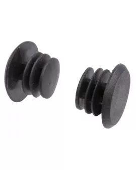 Lenkerstopfen M-WAVE  schwarz 4 Stück Karte
