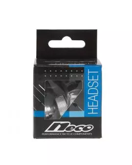 Steuersatz NECO A-Head 1 1/8 integriert Aluminium schwarz