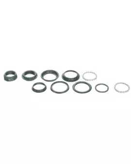 Steuersatz A-HEAD 1 1/8 schwarz semi integriert