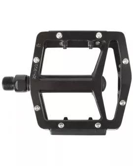 Pedal M-WAVE 9/16 Plattform Aluminium schwarz mit Reflektoren