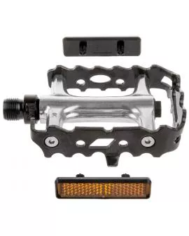 Pedal VP MTB 9/16 schwarz - silber VP-191 Industrielager auf Karte