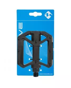 Pedal M-WAVE 1/2 BMX Plattform Kunststoff schwarz