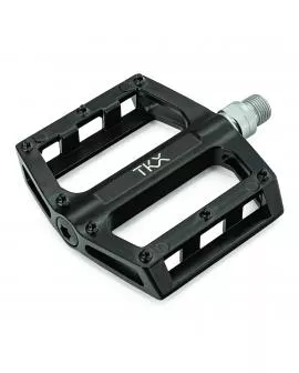 Pedal TKX MTB 9/16 Flat Aluminium schwarz mit Pins