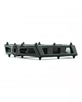 Pedal TKX MTB 9/16 Flat Aluminium schwarz mit Pins