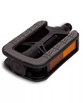 Pedal LYNX Comfort City Anti-Rutsch Kunststoff schwarz - grau
